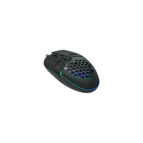 LECOO MS105 KABLOLU RGB LED AYDINLATMALI 3200DPI 6 TUŞLU OYUNCU MOUSE SİYAH