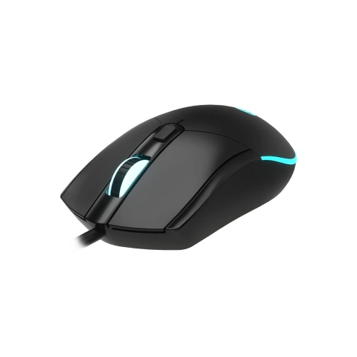 LECOO MS120 USB KABLOLU 2400DPI 4 TUŞLU RGB LED AYDINLATMALI OPTİK GAMİNG MOUSE SİYAH