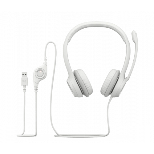 LOGITECH H390 MIKROFONLU BEYAZ KULAKLIK 981-001286