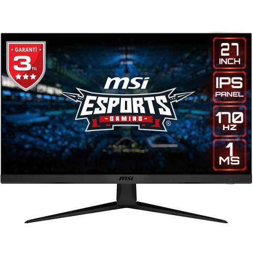 MSI 27 G2712 1920x1080 (FHD) 16:9 FLAT IPS 170HZ 1MS ADAPTIVE-SYNC GAMING MONITOR