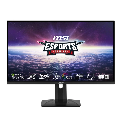 MSI 27 G274QPX 2560x1440 (WQHD) 16:9 FLAT RAPID IPS 240HZ 1MS G-SYNC COMPATIBLE PIVOT GAMING MONITOR
