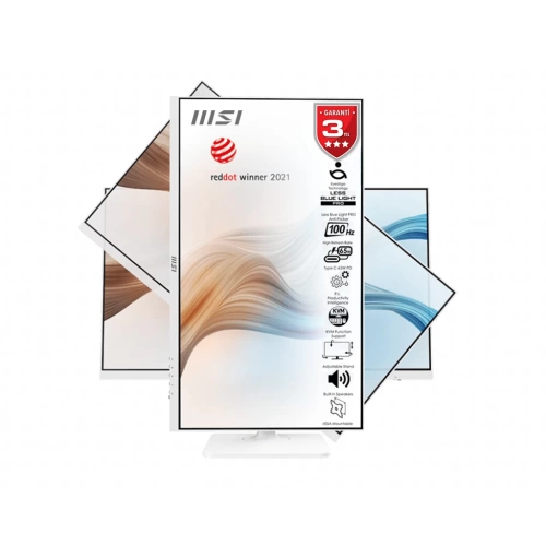 MSI 27 MODERN MD272XPW 1920x1080 (FHD) 16:9 FLAT IPS 100HZ 1MS ADAPTIVE-SYNC PIVOT BEYAZ TYPE-C MONITOR