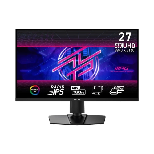 MSI 27 MPG 274URF QD RAPID IPS 3840x2160 (UHD) 16:9 160HZ 0.5MS FREESYNC PREMIUM PRO GAMING MONITOR