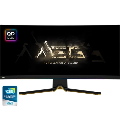MSI 34.18 MEG 342C QD OLED 3440x1440 (UWQHD) 21:9 CURVE 1800R QD-OLED 175HZ 0.03MS ADAPTIVE-SYNC GAMING MONITOR