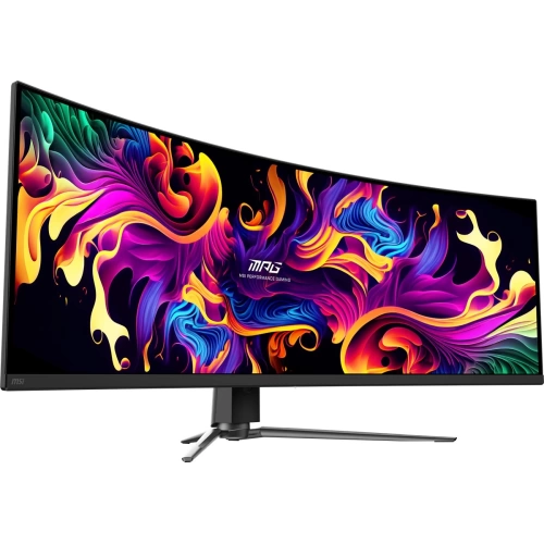 MSI 49 MPG 491CQP QD-OLED 5120x1440 (DQHD) 32:9 CURVE 1800R QD-OLED 144HZ 0.03MS ADAPTIVE-SYNC GAMING MONITOR