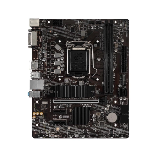 MSI B460M-A PRO SOKET 1200 DDR4 2933 DVI HDMI M.2 USB 3.2 MATX