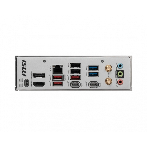 MSI B650M PROJECT ZERO AM5 DDR5 7600MHZ(OC) HDMI DP M.2 USB3.2 2.5G LAN WI-FI 6E mATX