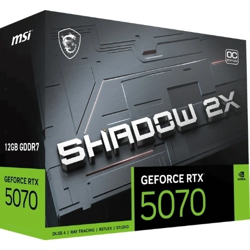 MSI GEFORCE RTX 5070 12G SHADOW 2X OC GDRR7 192Bit
