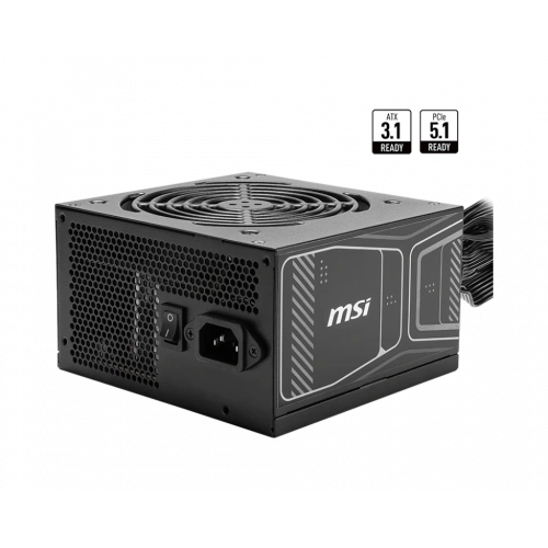MSI MAG A750GN PCIE5 750W 80+ GOLD PSU NONMODULAR