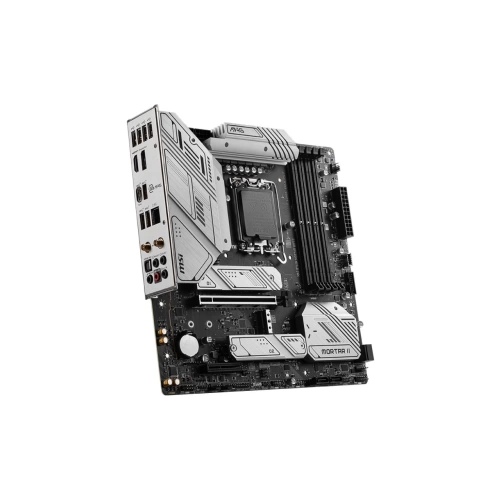 MSI MAG B760M MORTAR WIFI II SOKET 1700 DDR5 7800(OC) PCI-E GEN5 M.2 USB3.2 HDMIDP 1X 2.5G LAN WI-FI 6E MATX