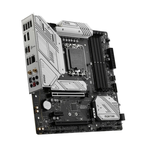 MSI MAG B760M MORTAR WIFI SOKET 1700 DDR5 7000(OC) PCI-E GEN5 M.2 USB3.2 HDMIDP 1X 2.5G LAN WI-FI 6E MATX