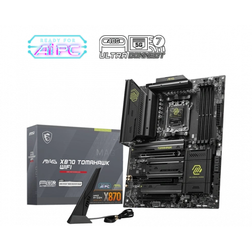 MSI MAG X870 TOMAHAWK WIFI DDR5 AMD X870 SOKET DDR
