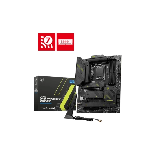 MSI MAG Z790 TOMAHAWK MAX WIFI SOKET 1700 DDR5 7800MHZ(OC) PCI-E GEN5 M.2 USB3.2 DP HDMI 1X2.5G LAN WI-FI 7 ATX