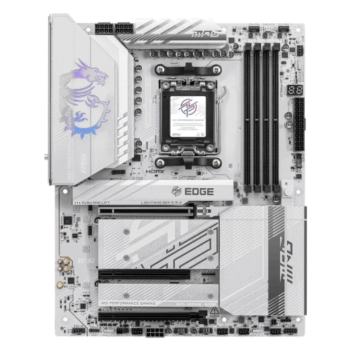 MSI MB MPG B850 EDGE TI WIFI AM5 DDR5 8400MHZ(OC) HDMI 4x M.2 USB 10Gbs 5G LAN WI-FI 7 ATX