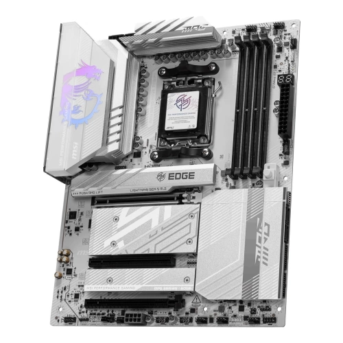 MSI MB MPG B850 EDGE TI WIFI AM5 DDR5 8400MHZ(OC) HDMI 4x M.2 USB 10Gbs 5G LAN WI-FI 7 ATX