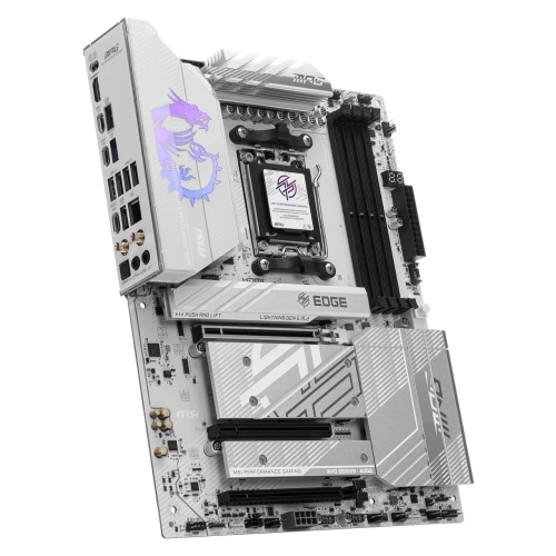 MSI MB MPG B850 EDGE TI WIFI AM5 DDR5 8400MHZ(OC) HDMI 4x M.2 USB 10Gbs 5G LAN WI-FI 7 ATX