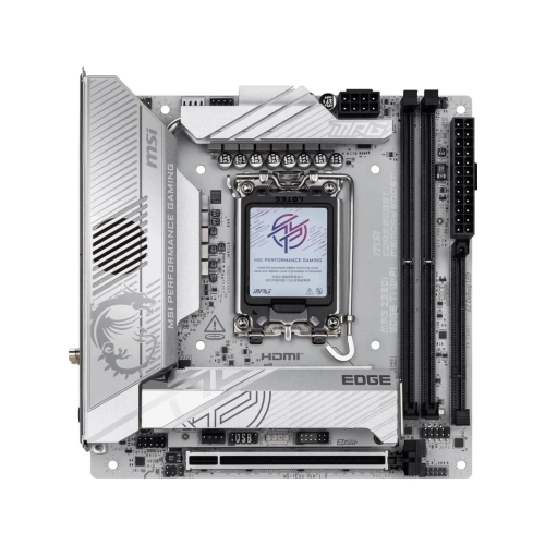 MSI MB MPG Z890I EDGE TI WIFI SOKET 1851 DDR5 8600MHZ(OC) USB 20Gbps 4xM.2 2xTB4 HDMI 2x DP 5G LAN WIFI 7 mini ITX