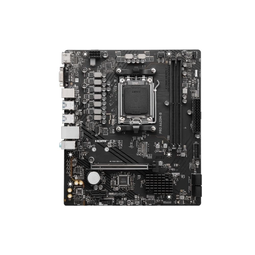 MSI MB PRO A620M-B AM5 DDR5 6800MHZ(OC) HDMI VGA M.2 USB3.2 JARGB_V2 mATX