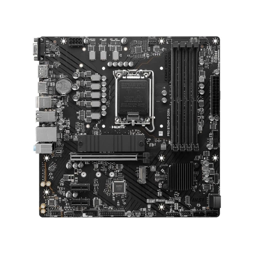 MSI MB PRO B760M-B DDR4 SOKET 1700 DDR4 4800(OC) PCI-E ,M.2 USB3.2 HDMI, 1x 2,5G LAN mATX