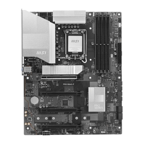 MSI MB PRO B860-P WIFI SOKET 1851 DDR5 8600MHZ(OC) 3xM.2 1x TB4 HDMI DISPLAY 5G LAN WIFI 7 ATX