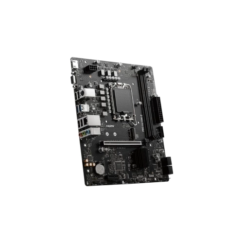 MSI MB PRO H610M-E SOKET 1700 DDR5 5600MHZ(OC) HDMI VGA M.2 USB3.2 1x 1G LAN mATX