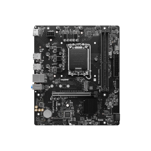 MSI MB PRO H610M-S DDR4 SOKET 1700 DDR4 3200(OC) HDMI  M.2 USB3.2 1x 1G LAN mATX