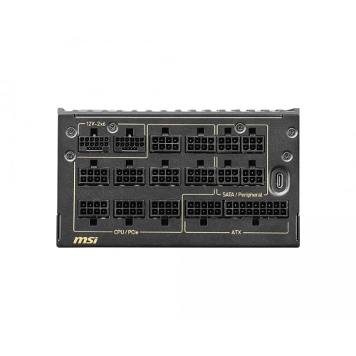 MSI MEG AI1600T PCIE5 1600W80+ TITANIUM FULMODULAR