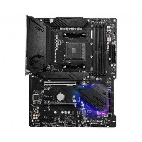 MSI MPG B550 GAMING PLUS AM4 DDR4 4400(OC) HDMI DP M.2 USB3.2 RGB ATX
