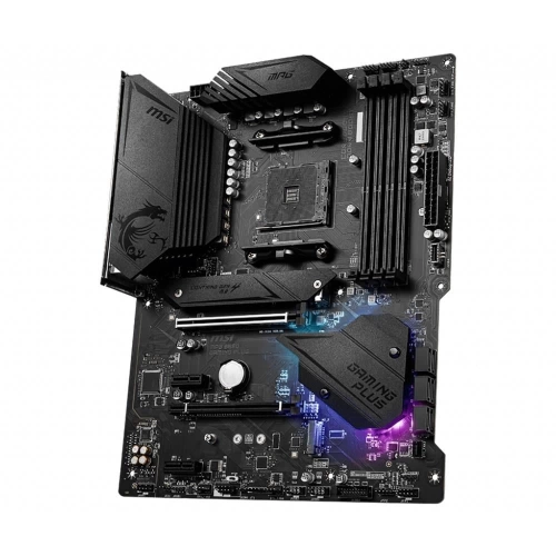 MSI MPG B550 GAMING PLUS AM4 DDR4 4400(OC) HDMI DP M.2 USB3.2 RGB ATX