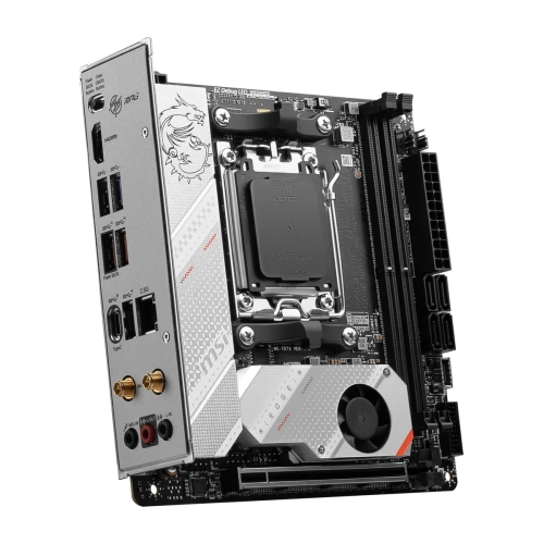 MSI MPG B650I EDGE WIFI AM5 DDR5 7200MHZ(OC) HDMI M.2 USB3.2 2.5G LAN WIFI 6E MİNİ-ITX