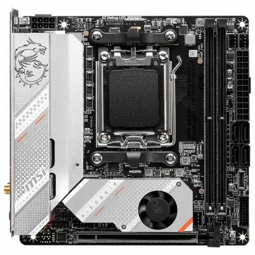 MSI MPG B650I EDGE WIFI DDR5 HDMI M.2 USB 3.2 LAN WİFİ MITX AM5