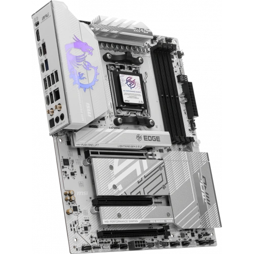 MSI MPG B850 EDGE TI WIFI AM5 DDR5 8400MHZ(OC) HDMI 4x M.2 USB 10Gbs 5G LAN WI-FI 7 ATX