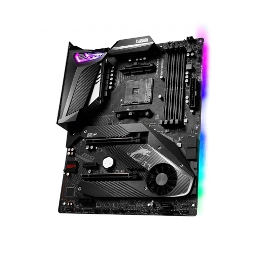 MSI MPG X570 GAMING PRO CARBON WIFI AM4 DDR4 4400MHZ (OC) 2x M.2 USB 3.2 HDMI RGB ATX
