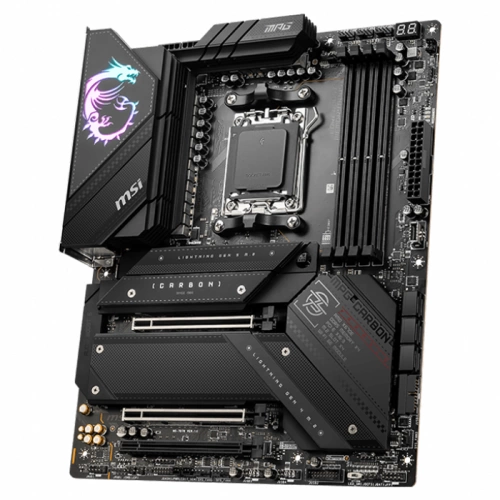 MSI MPG X670E CARBON WIFI AM5 DDR5 6600MHZ(OC) 4X M.2 USB 3.2 HDMI DP 2.5G LAN AMD WIFI 6E RGB ATX