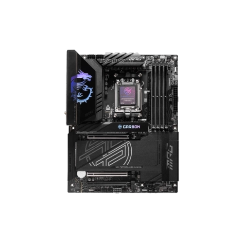 MSI MPG X870E CARBON WIFI AM5 DDR5 8400MHZ(OC) USB4 4x M.2 HDMI 5G LAN 2.5G LAN WIFI 7 RGB ATX