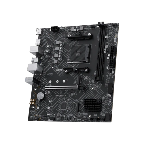 MSI PRO B550M-B AM4 DDR4 4600(OC) HDMI DP 2x M.2 USB 5Gbps mATX