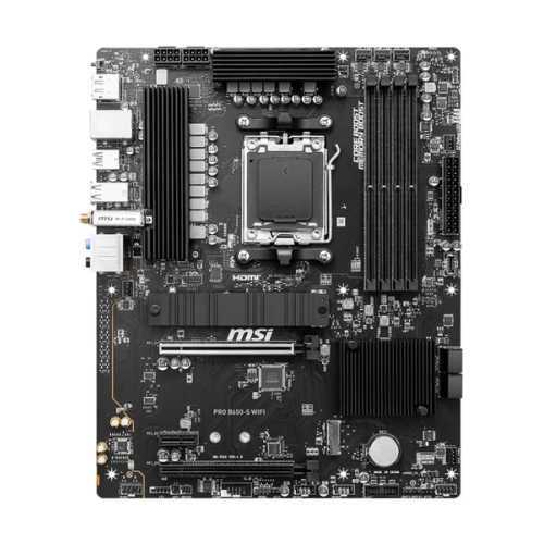 MSI PRO B650-S WIFI AM5 DDR5 7200MHZ(OC) HDMI DP M.2 USB3.2 2.5G LAN WI-FI 6E ATX