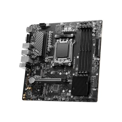 MSI PRO B650M-P AM5 DDR5 6000MHZ(OC) HDMI VGA DP M.2 USB3.2 2.5G LAN MATX