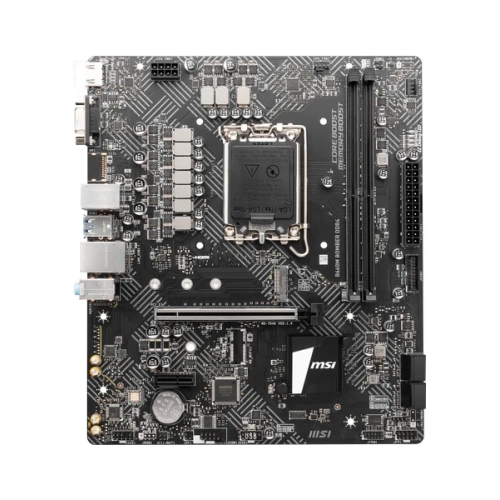 MSI PRO B660M-E DDR4 SOKET 1700 DDR4 4600(OC) PCI-E GEN 4 M.2 USB3.2 1X 1G LAN MATX