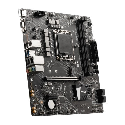 MSI PRO B660M-E DDR4 SOKET 1700 DDR4 4600(OC) PCI-E GEN 4 M.2 USB3.2 1X 1G LAN MATX