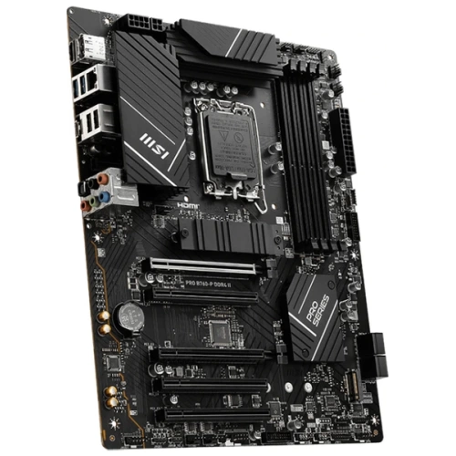 MSI PRO B760-P DDR4 II SOKET 1700 DDR4 5333(OC) PCI-E M.2 USB3.2 HDMIDP 1X 2.5G LAN ATX