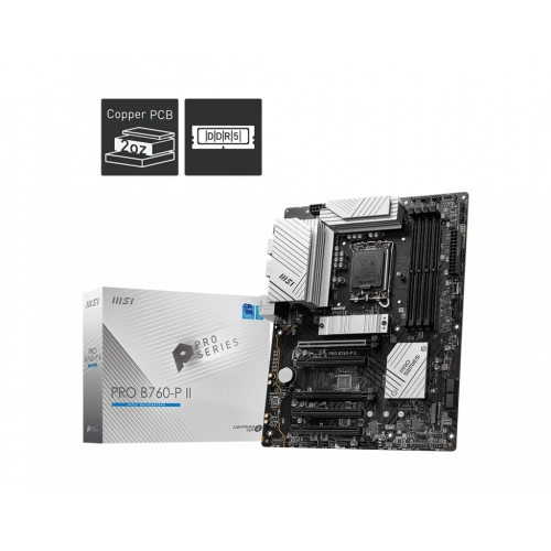 MSI PRO B760-P II DDR5 7000(OC) M.2 USB3.2 HDMI ATX 1700P