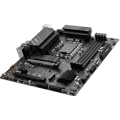MSI PRO B760M-A WIFI DDR4 SOKET 1700 DDR4 5333(OC) PCI-E M.2 USB3.2 HDMIDP 1X 2.5G LAN WI-FI 6E MATX