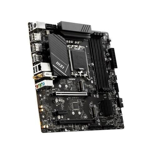 MSI PRO B760M-A WIFI SOKET 1700 DDR5 6800(OC) PCI-E M.2 USB3.2 HDMIDP 1X 2.5G LAN WI-FI 6E MATX