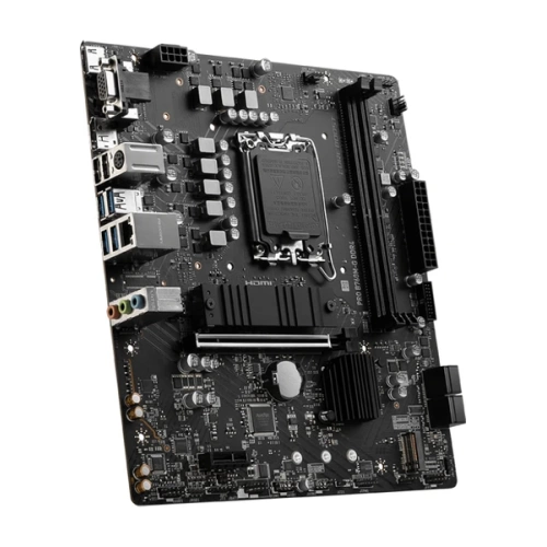 MSI PRO B760M-G DDR4 SOKET 1700 DDR4 4800(OC) PCI-E M.2 USB3.2 HDMIDPVGA 1X 2.5G LAN MATX
