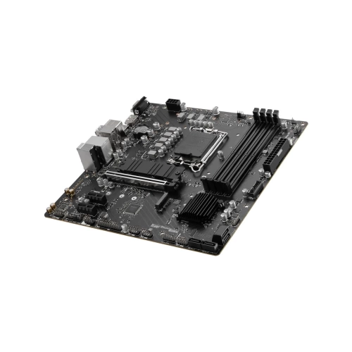MSI PRO B760M-P SOKET 1700 DDR5 6800(OC) PCI-E ,M.2 USB3.2 HDMI,DP,VGA 1x 1G LAN mATX Anakart