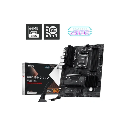 MSI PRO B840-S EVO WIFI6E GAMING ANAKART