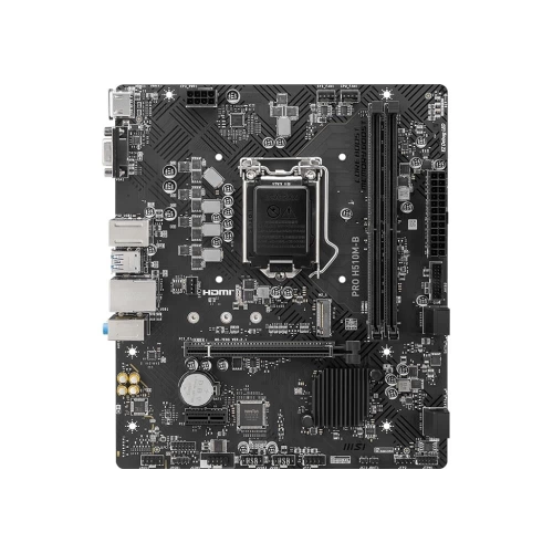 MSI PRO H510M-B SOKET 1200 DDR4 2933MHZ M.2 USB3.2 1X 1G LAN MATX(YALNIZCA 10. NESİL DESTEKLİ)