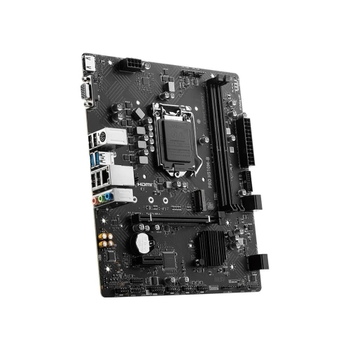 MSI PRO H510M-B SOKET 1200 DDR4 2933MHZ M.2 USB3.2 1X 1G LAN MATX(YALNIZCA 10. NESİL DESTEKLİ)