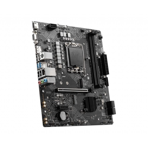 MSI PRO H610M-G DDR4 SOKET 1700 DDR4 3200(OC) PCI-E GEN 4 M.2 USB3.2 1X 1G LAN MATX